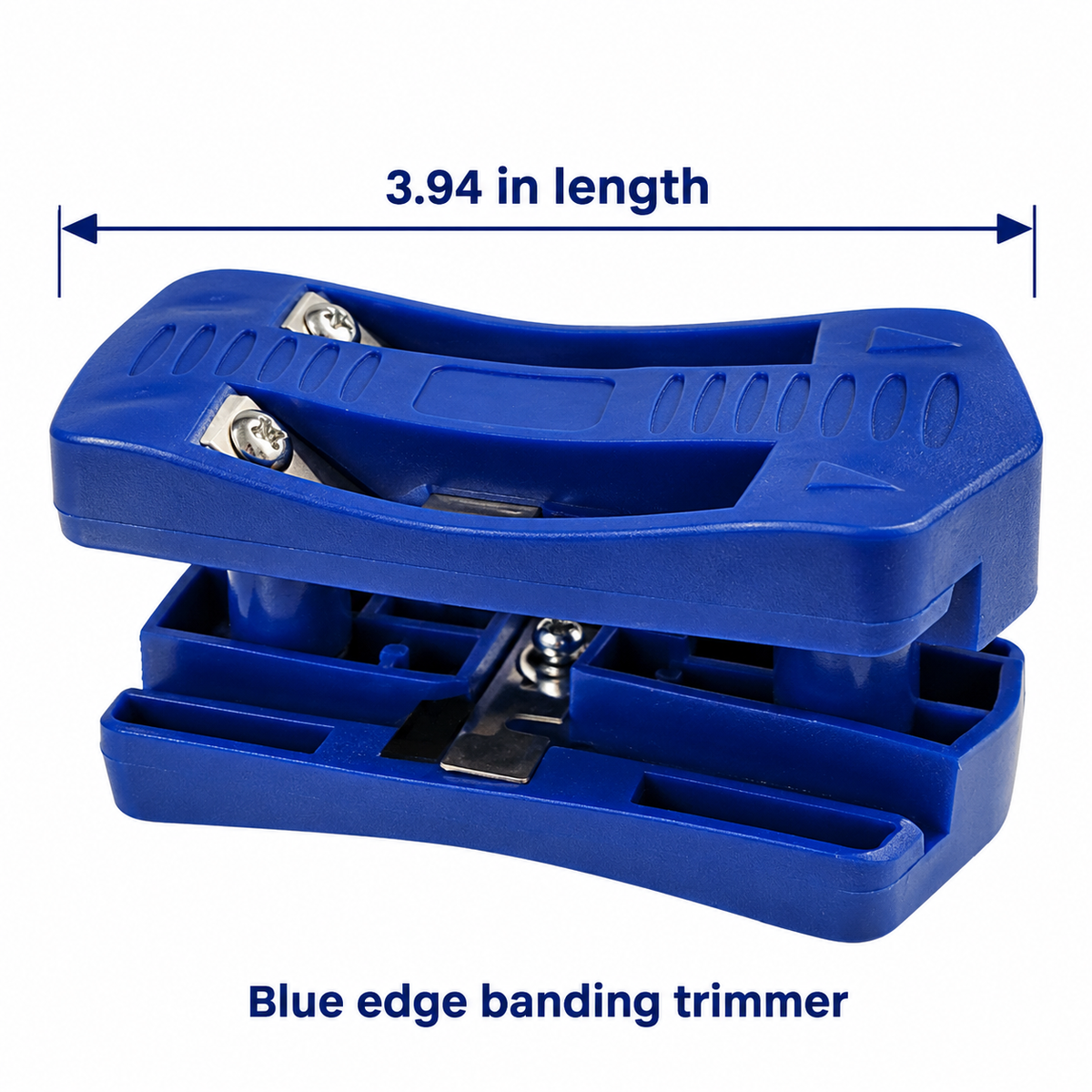 Blue Manual Edge Banding Trimmer with Spare Blades — size or alternate detail