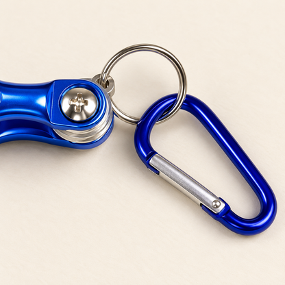 Blue Folding Metric Hex Key Set — 8 Sizes — size or alternate detail