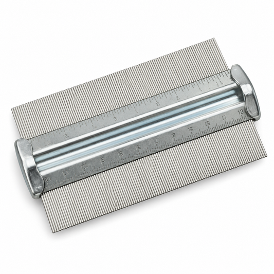 Metal Sliding-Pin Contour Gauge — 4.92 in Range — complete product
