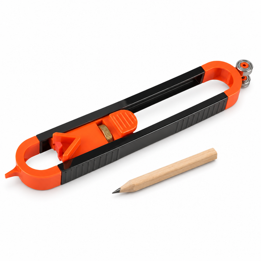 Orange and Black Adjustable Profile Scribing Tool — complete product