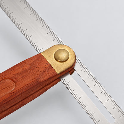 Wood Handle Sliding T-Bevel — construction detail
